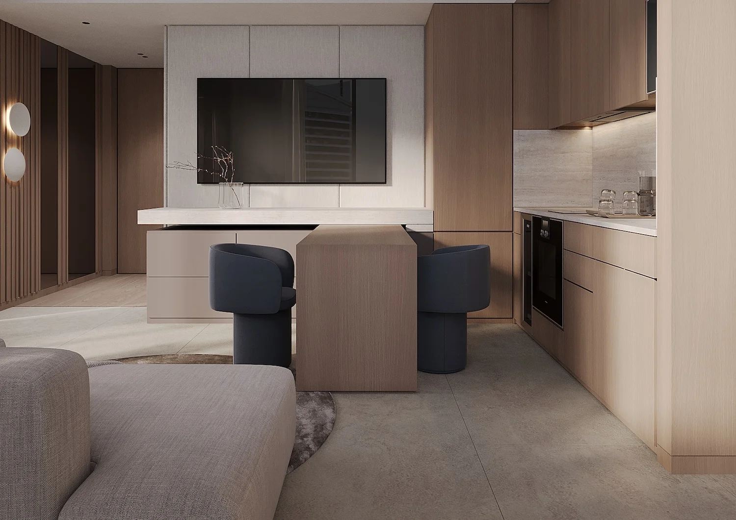 DivineMr_Dinesh_residential_tower_974_2_Room_apartment_View04