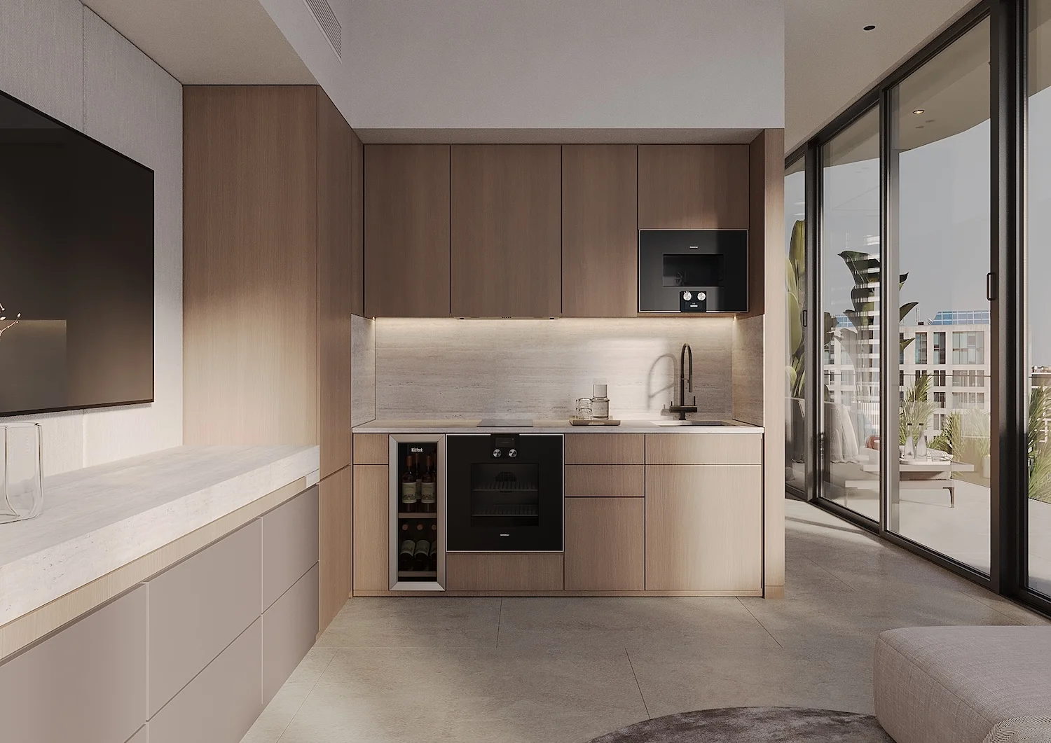 DivineMr_Dinesh_residential_tower_974_2_Room_apartment_View08