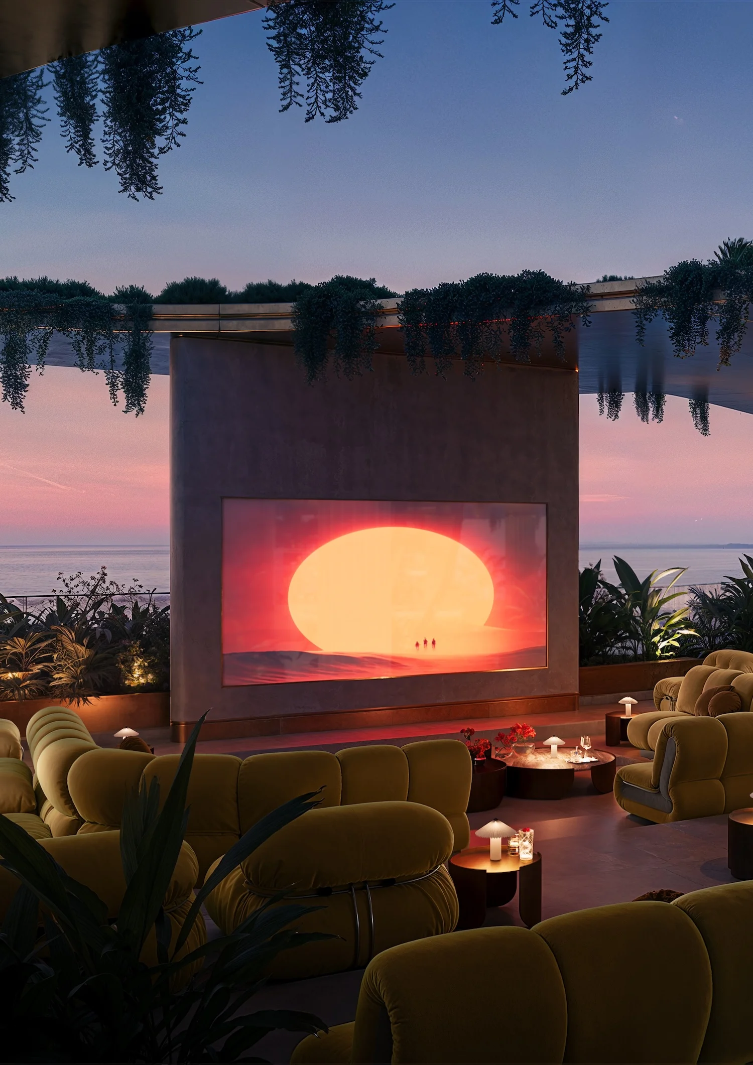 Rooftop Outdoor Cinema